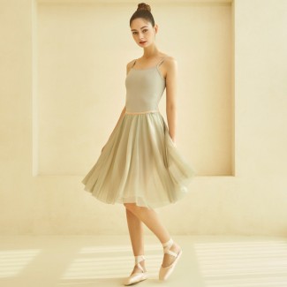 이플로라 Mesh-Chiffon Reversible skirt (23인치)